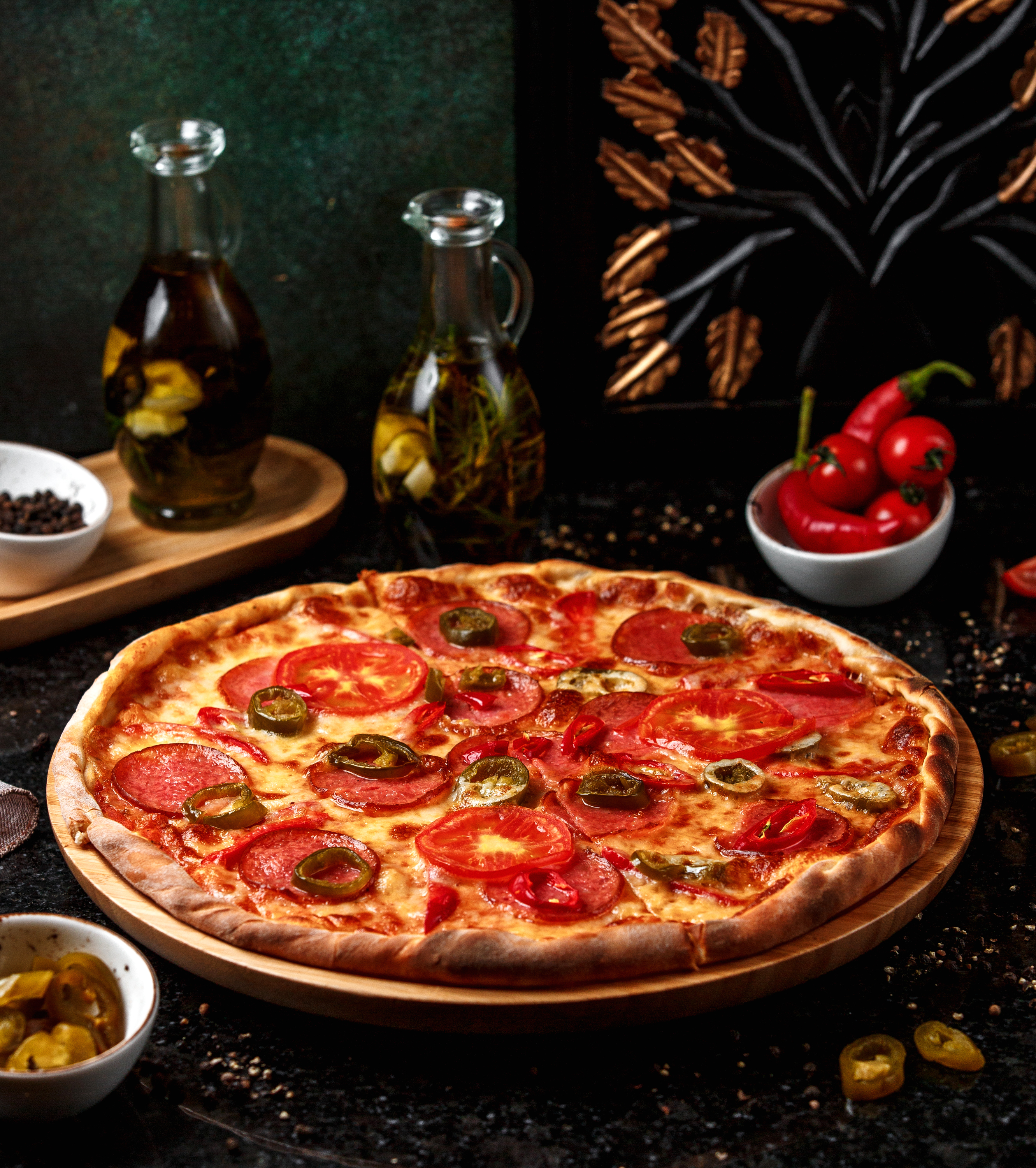 Chef Alessandro Vitale working with dough