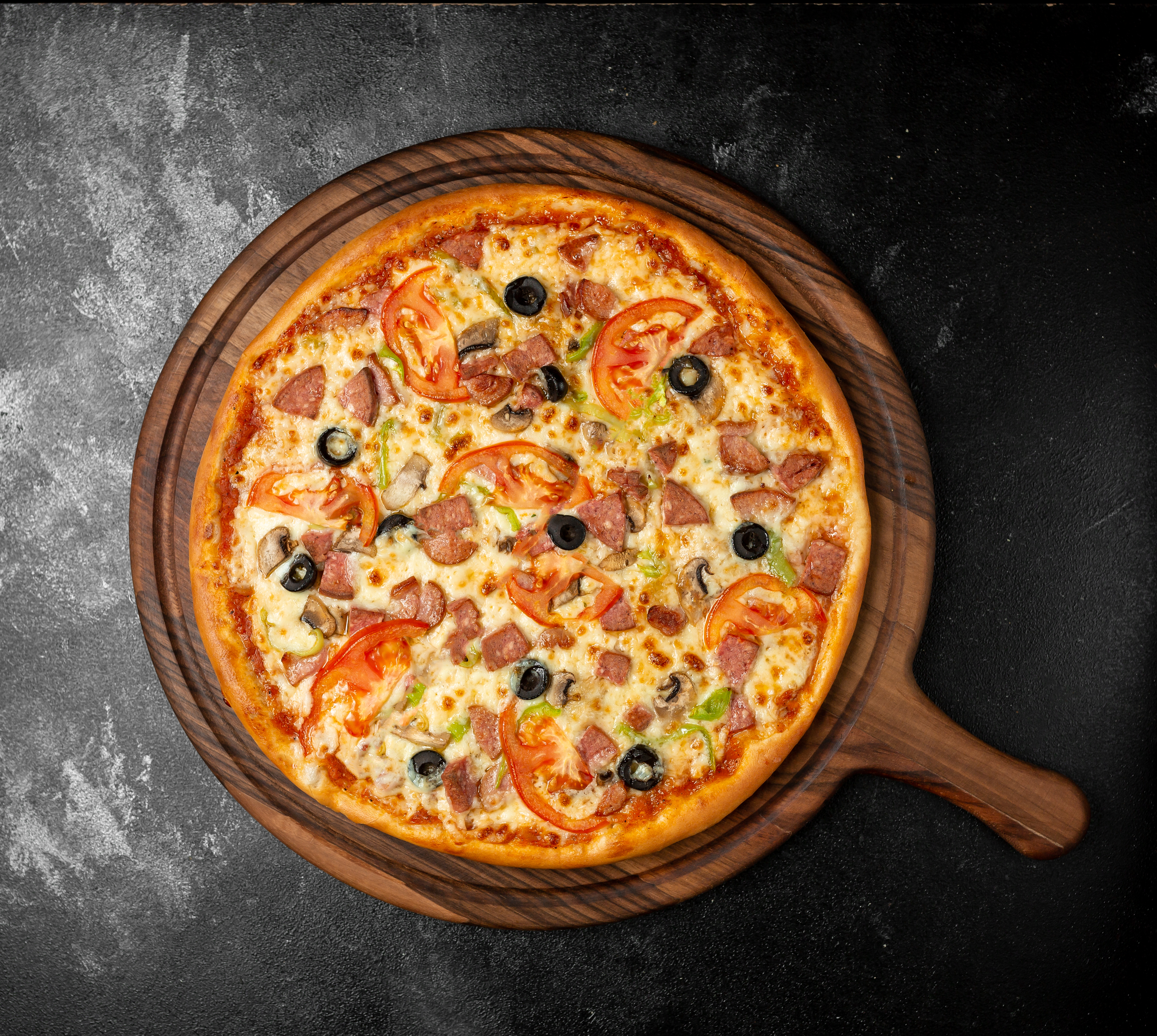Variety of Pizzas